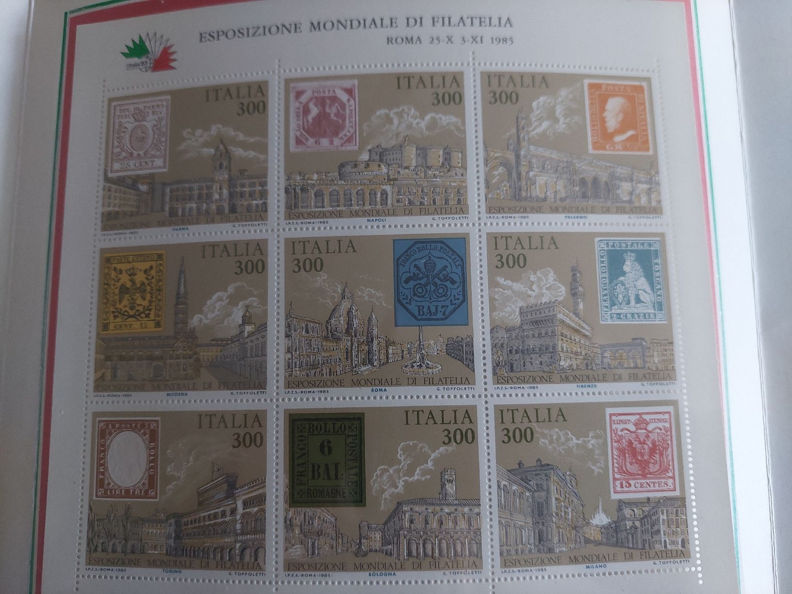 Alle Briefmarken: Timbres Italie  – Neu und originalverpackt aus Le Locle von wchs 2