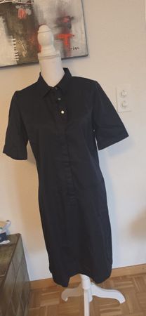Dunkelblau Hemdkleid von Opus, Grösse 40, neuwertig!