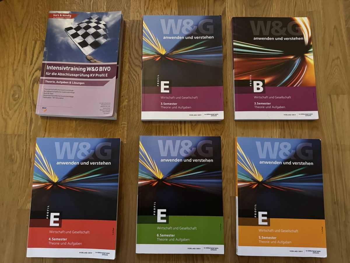 Bücher: W&G Bücher – Gebraucht aus Zollikofen von Sarahmwm