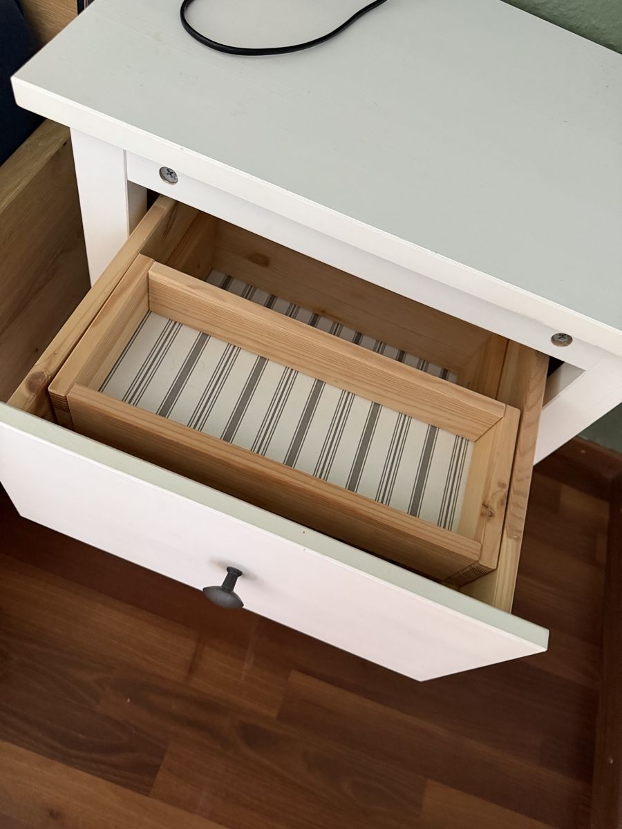Comodini: Hemnes IKEA 2x Nachttische weiss – Usato da Flaach venduto da mireena02 3
