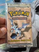 1st Edition Fossil ENGLISH Booster Pack Factory Sealed aerod