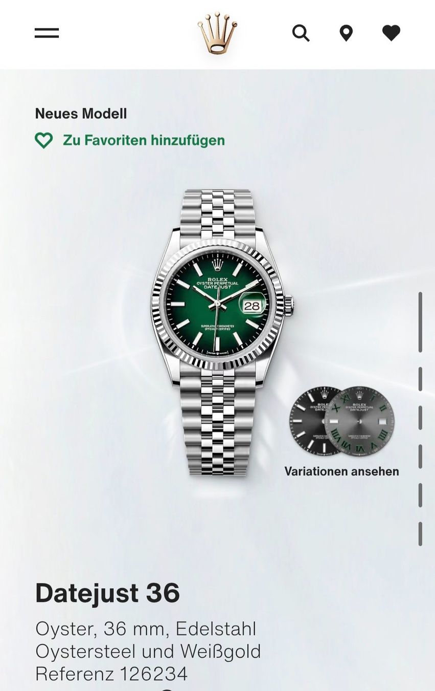 Rolex Montres: Rolex Datejust 36 OMBRE DIAL – D'occasion à Zürich par Buzz_08 1