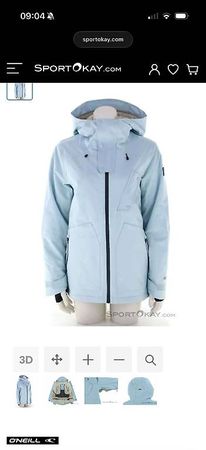 Skijacke Jacke Winterjacke/ hellblau / S / neu
