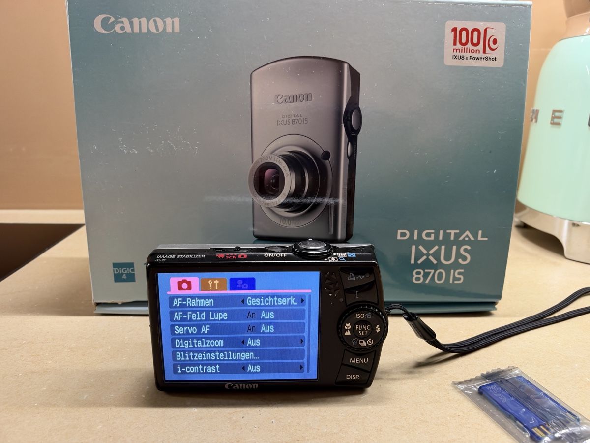 Canon Kamera: Canon Digital IXUS 870 IS – Gebraucht aus Siggenthal Station von DynamicLight 2