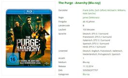 The Purge - Anarchy (Blu-ray)