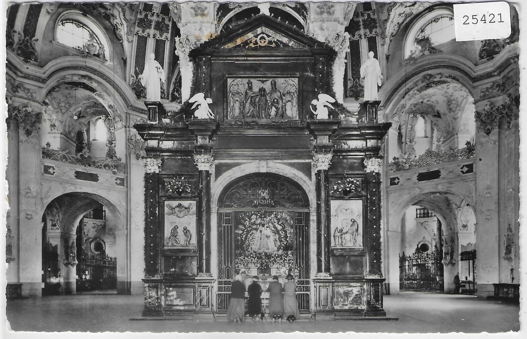 Cartoline postali: Einsiedeln - Gnadenkapelle – Antico da Ettingen venduto da Kartenplanet