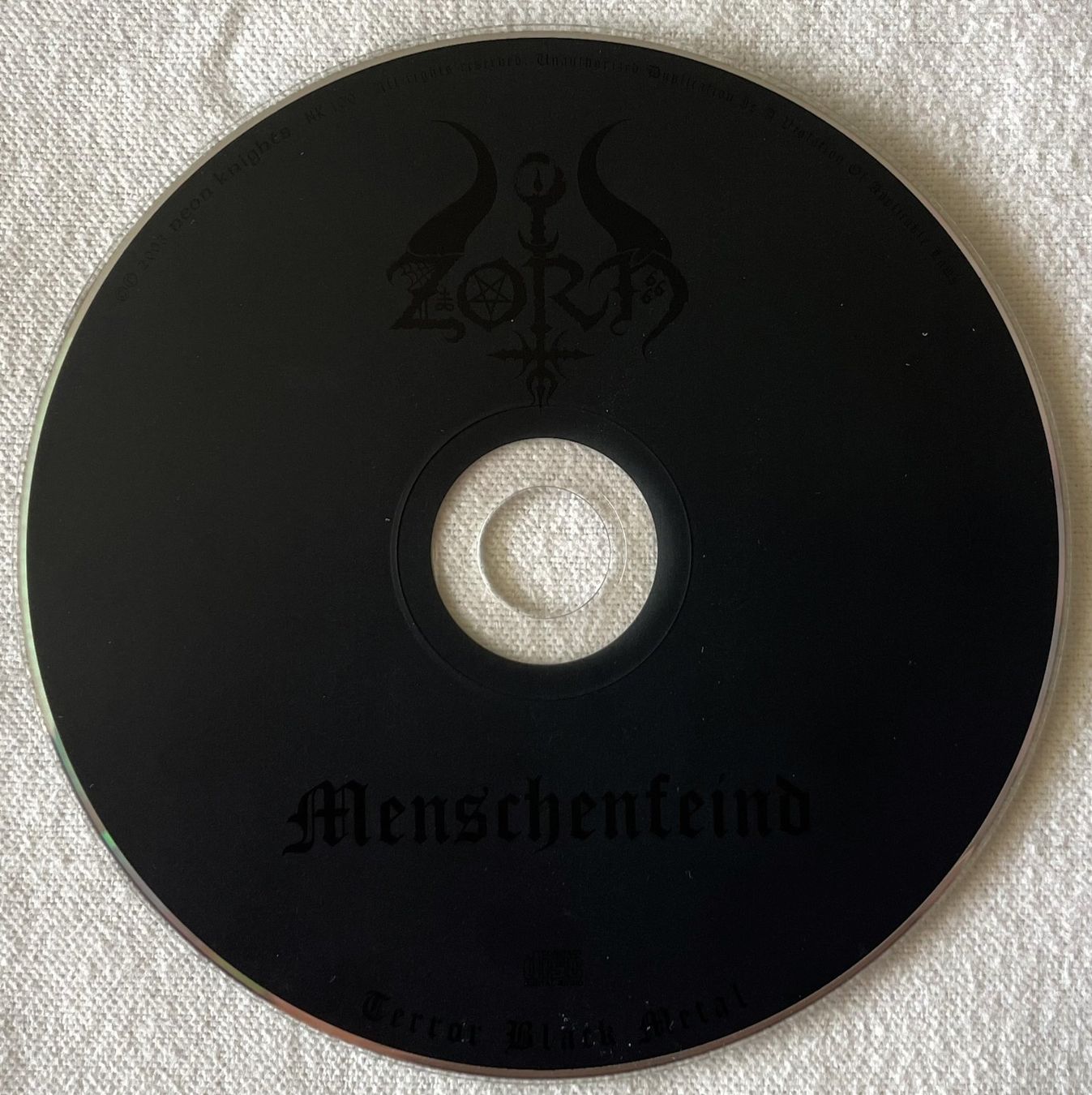 CD: Zorn – Menschenfeind - CD - 2003 - First Press – Usato da Uster venduto da Zardodel 1