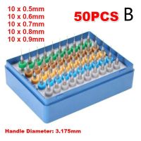 🎯 NEU Mikrohartmetallbohrer von 0,5mm bis 0,9mm