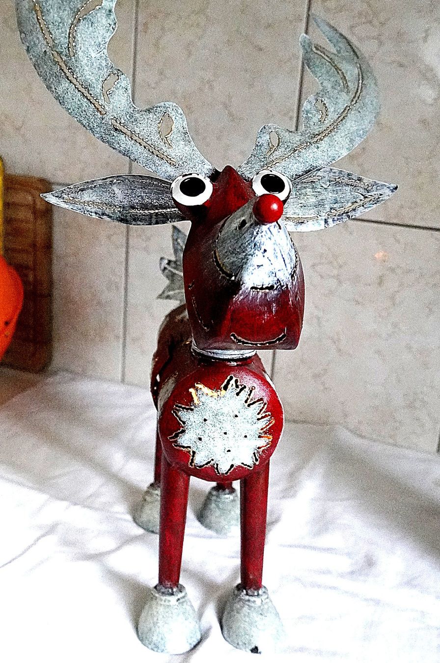 Toutes les décorations: Rudolf der rote Nase-Elch – D'occasion à Baar par 2cvbaar 7