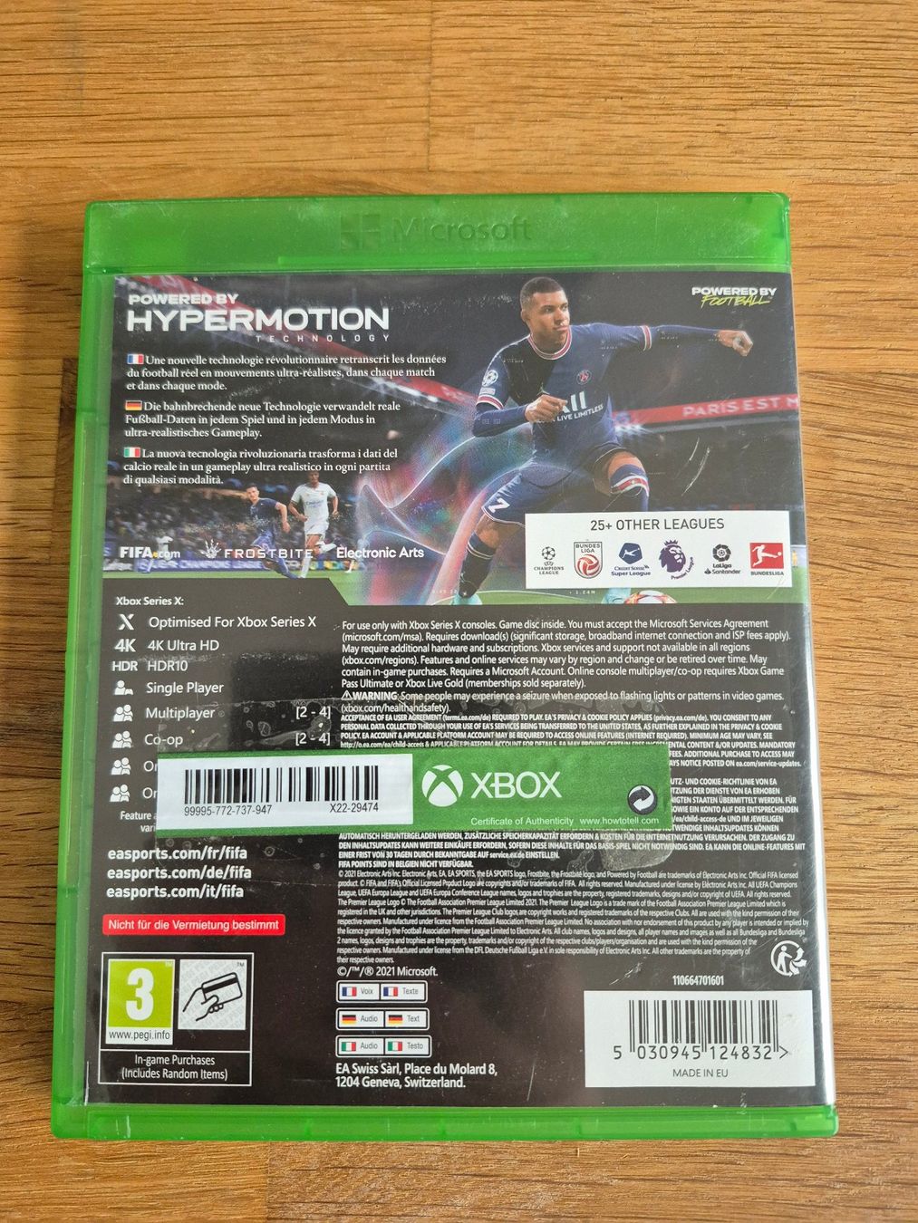 Microsoft Giochi: Fifa 22 – Usato da edlibach venduto da Snoopy09 1
