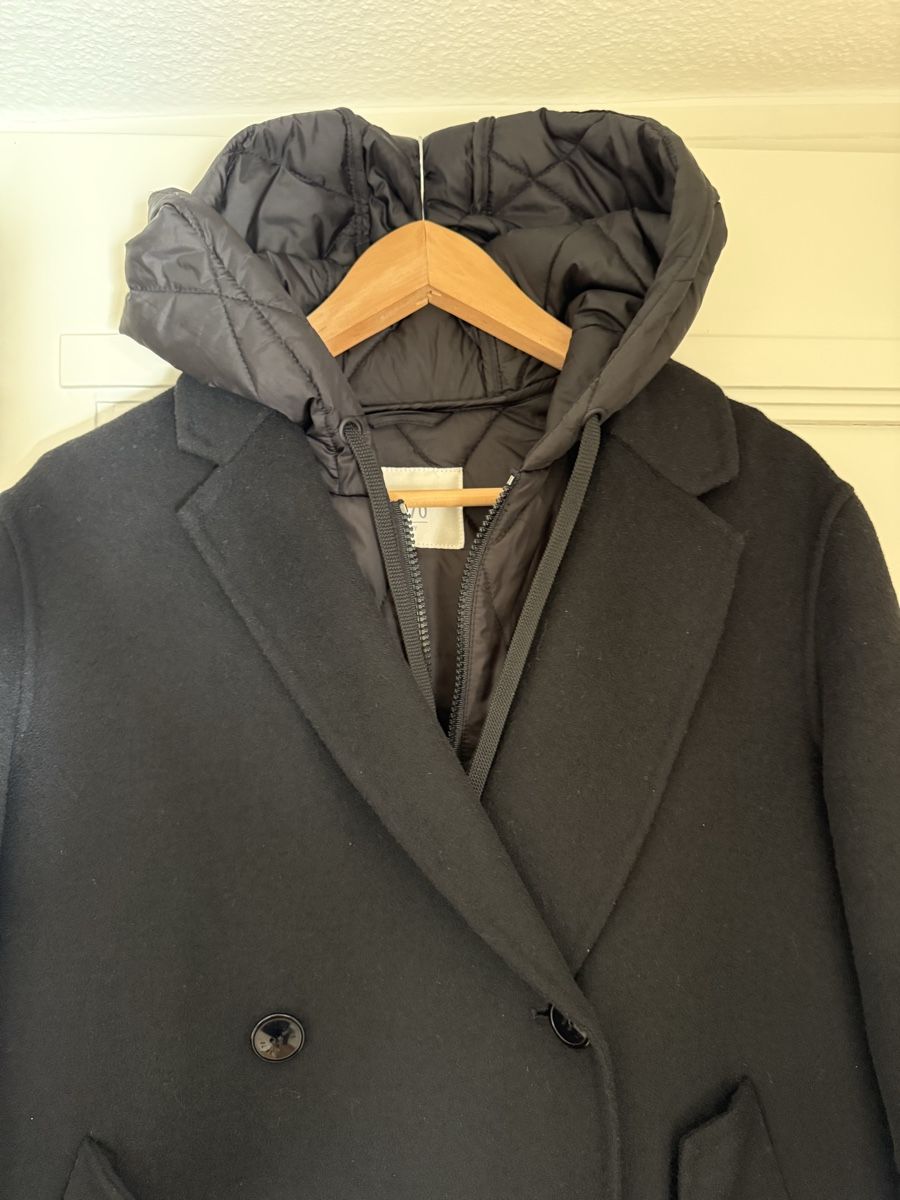 Mäntel: Black wool coat – Gebraucht aus Zürich von iul_9htt