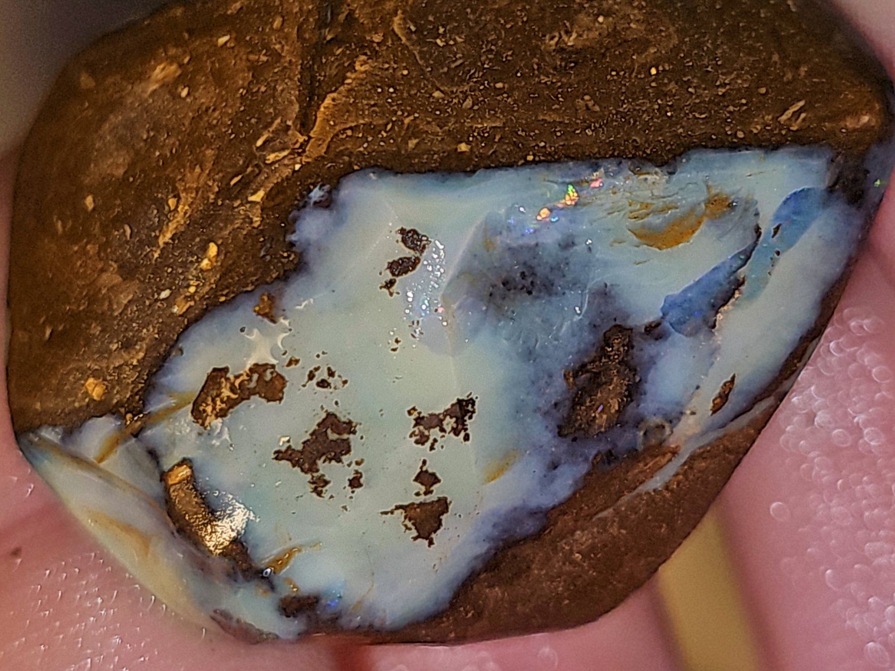 Edelsteine: Grosser Australischer Boulderopal Rohstein – Neu und originalverpackt aus Uerkheim von Winwinner 2