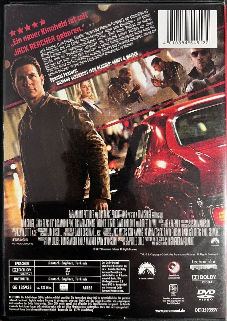 Tutti i DVDs: Jack Reacher – Usato da Sissach venduto da Icebaerli 1