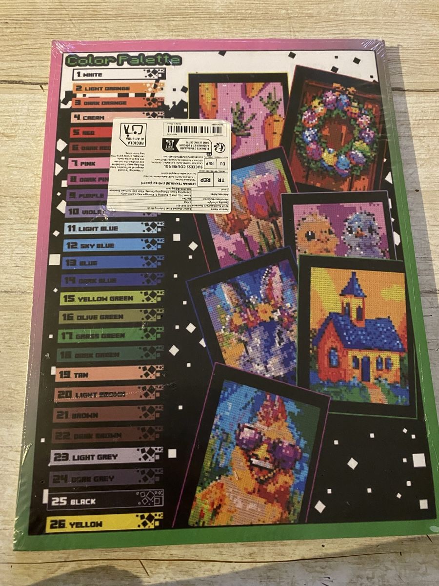 Libri: Malbuch Mystery Mosaics Easter Color by Number – Nuovo e nell'imballaggio originale da Aesch BL venduto da 39QueenOFSales39 1