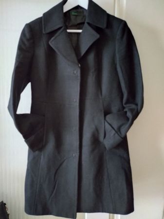 Benetton Wollmantel IT Gr. 46 (=DE Gr. 40)