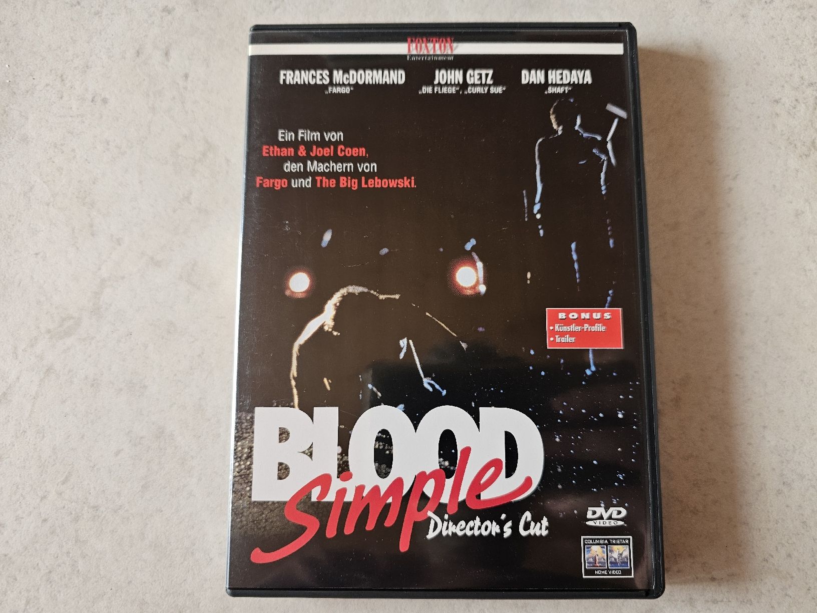 Alle DVDs: Blood Simple  -  Director's Cut – Gebraucht aus Schneisingen von backstore24