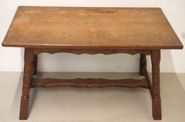 Mid - Century Sofatisch aus Holz Eiche 1950er Jahre S084