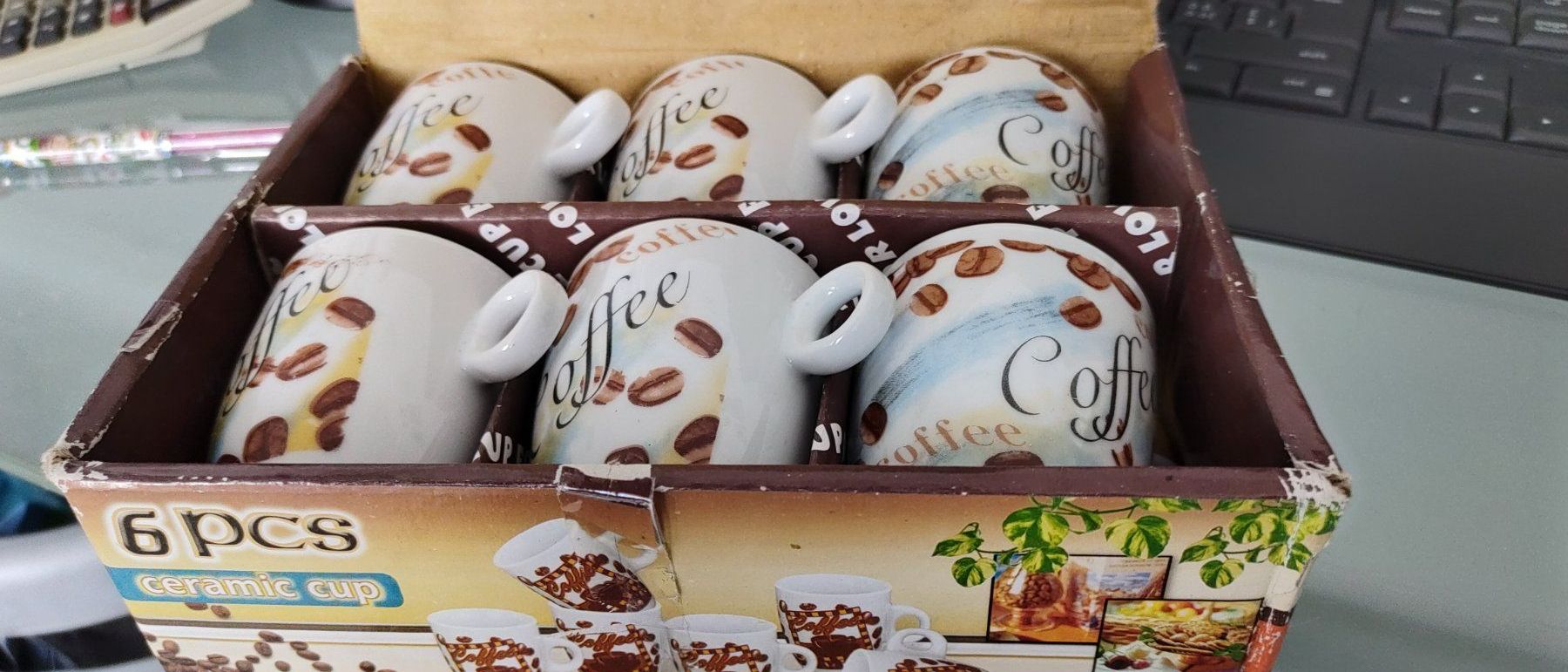 Tassen: 6 Kaffee Tassen – Neu und originalverpackt aus Dottikon von Oldyfreak 2