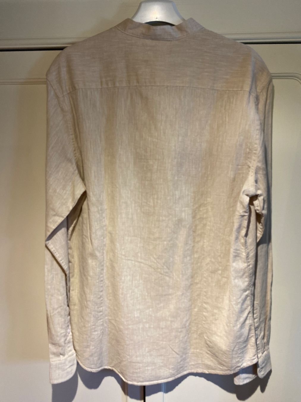 Camicie: HERREN LANGARM -HEMD-LEINEN -BEIGE – Nuovo e nell'imballaggio originale da Meienried venduto da ManuelaBoutique 3