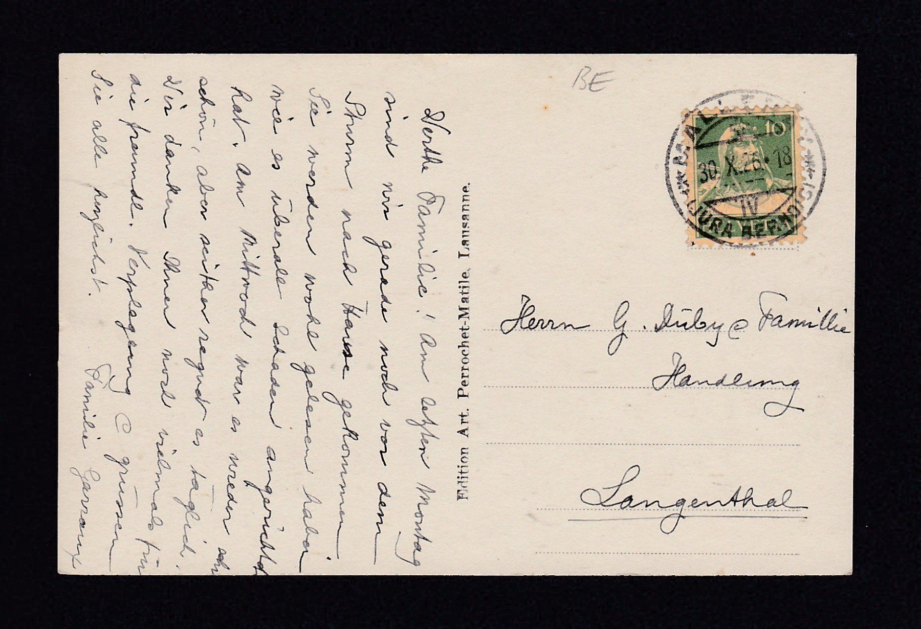 Cartoline postali: MALLERAY, 1926 – Usato da Reiden venduto da cinfis 1