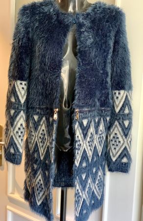 Foglie Rosse Italy, Mantel Jacke Gr. L/XL=38 40 42 wie neu