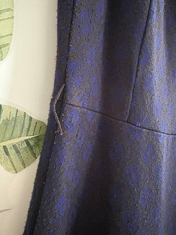 Comma Vestiti: Comma Kleid, dunkelblau- schwarz, Größe 40 – Usato da Steinhausen venduto da World-Wide-Jenni 2