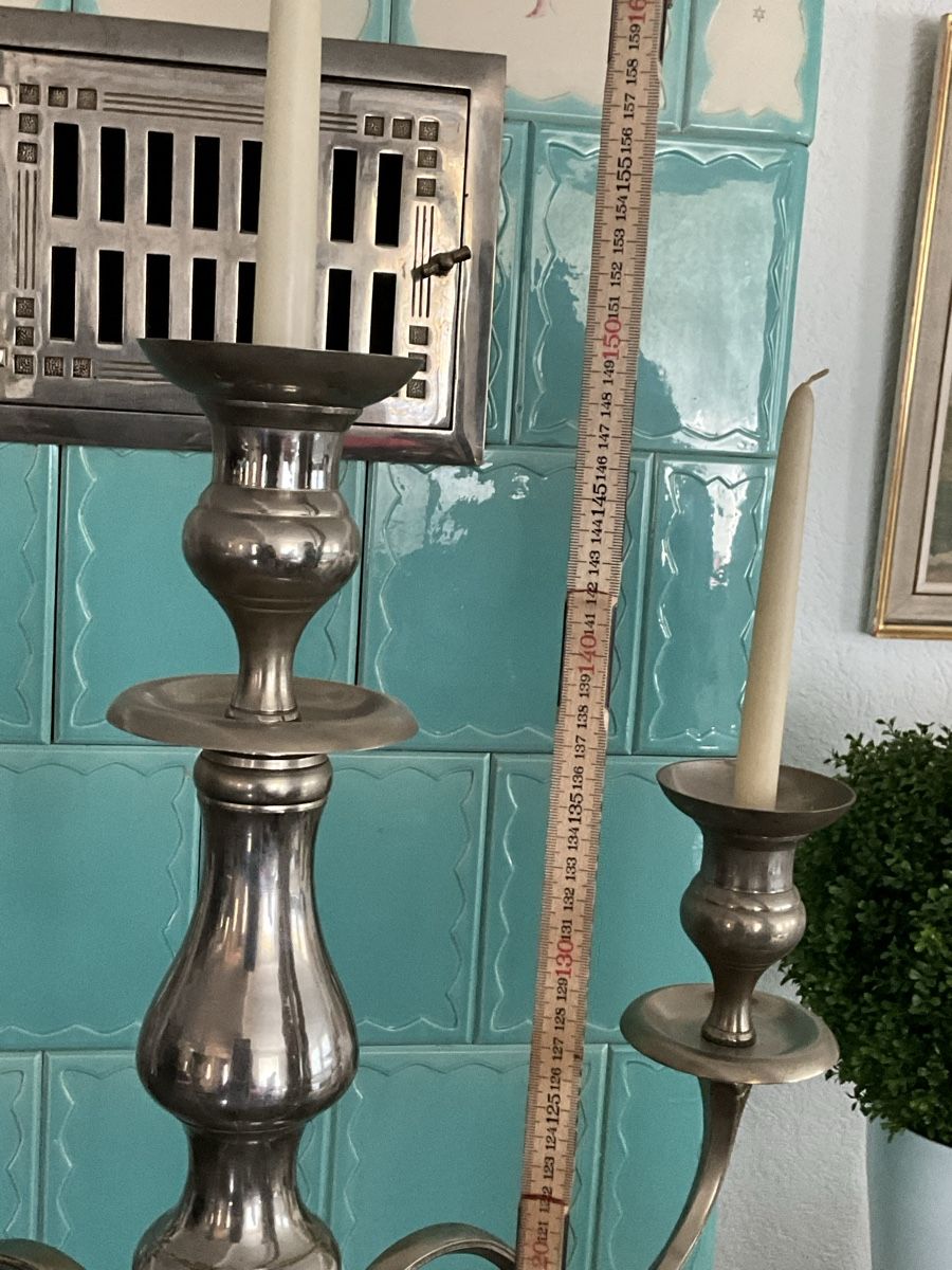 Portacandele: Kerzenständer Metall 5-armig – Usato da Niederlenz venduto da mar_p5sx 1