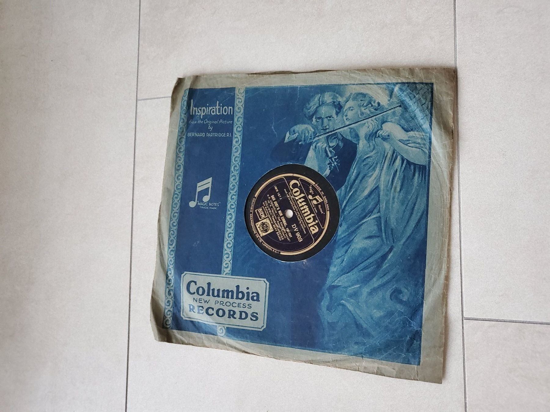Dischi in vinile: Schellackplatte W.R. Heymann Robert Gilbert Columbia 1930 er – Nuovo e nell'imballaggio originale da Unterägeri venduto da 0alfa0 2