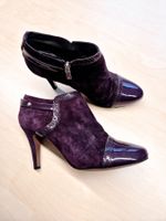 PUMPS NAVYBOOT ITALY VIOLETT SCHUHE LEDER 41 STIEFEL BOOTS