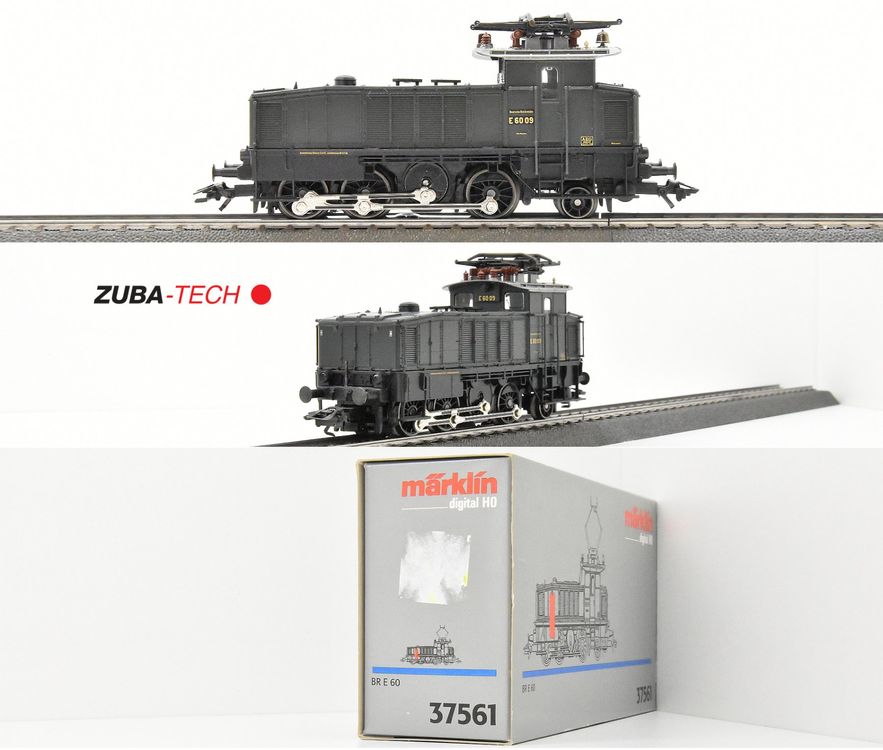 Märklin 37561 E-Lok BR E 60 der DR, H0 WS Digital mit OVP (Gebraucht ...
