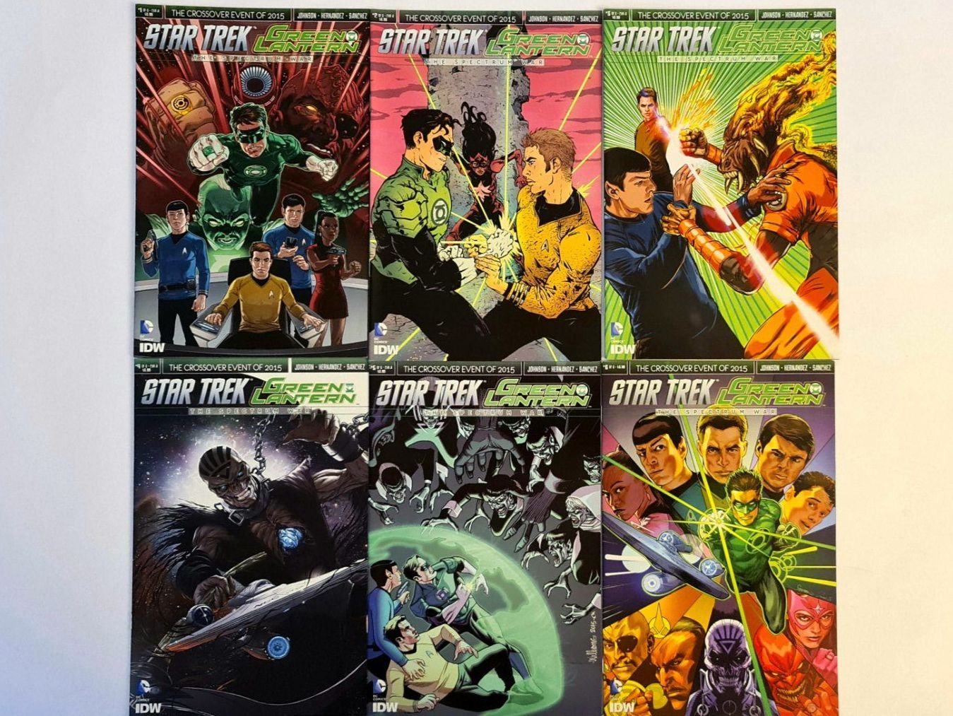 BD: Star Trek/Green Lantern Comic Hefte 1-6 – Neuf (Voir description) à Aesch BL par pri_fp8t