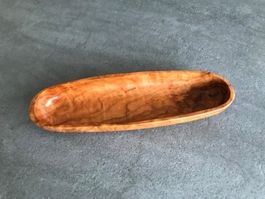 Corbeille en bois d'olivier