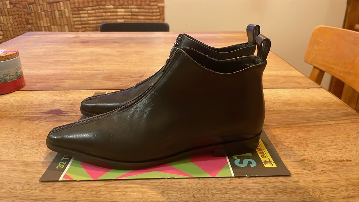 Scarpe da donna: Stiefeletten Leder Schwarz Gr 36 – Nuovo (secondo la descrizione) da zürich venduto da ningsih