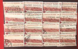 Nr.240 mit Stempel Einsteckkarte Voll