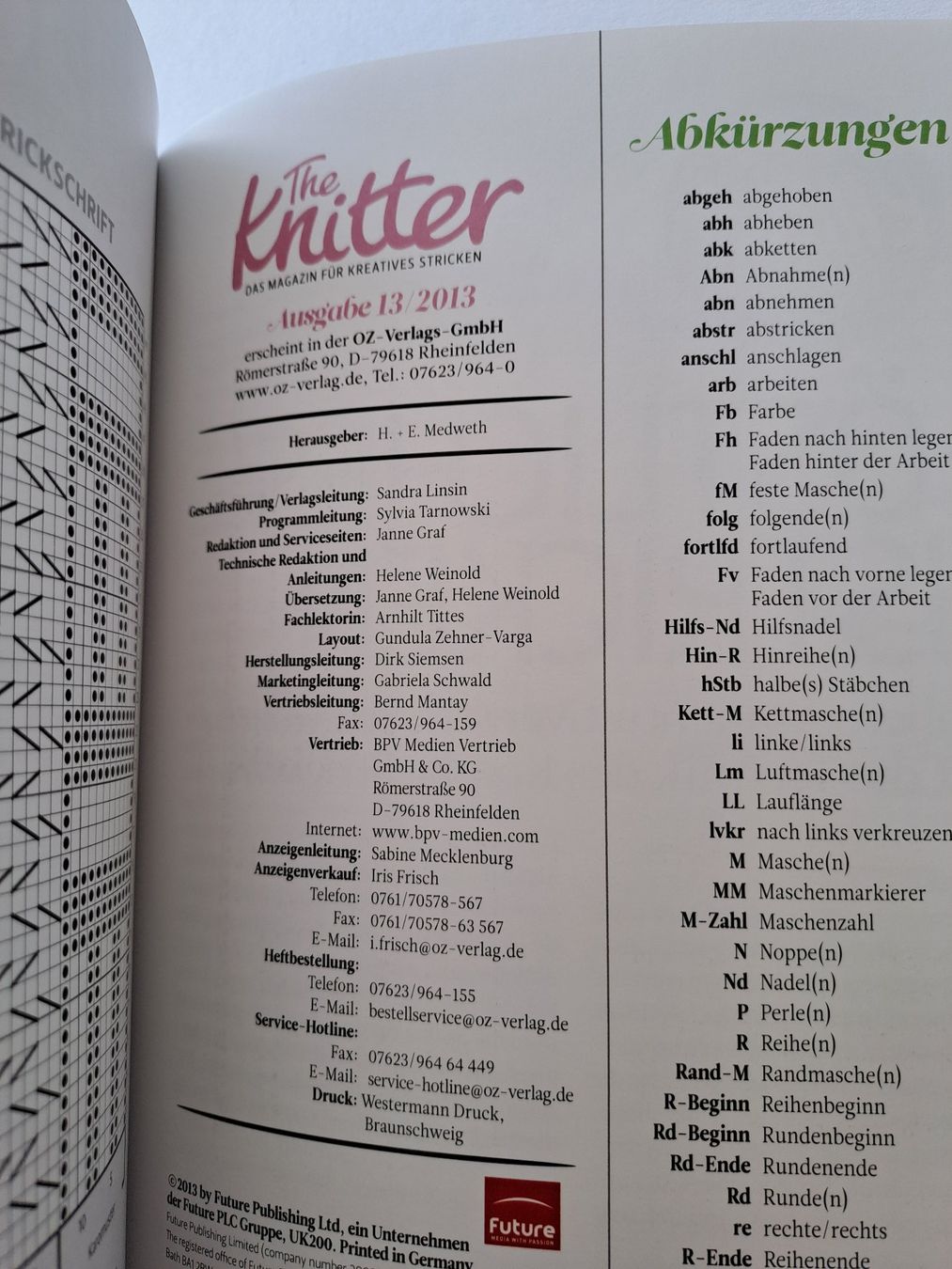 Riviste & Magazine: Strickheft The knitter Ausgabe 13 / 2013 Strickdesign – Usato da Glashütten venduto da Schwebefisch 5