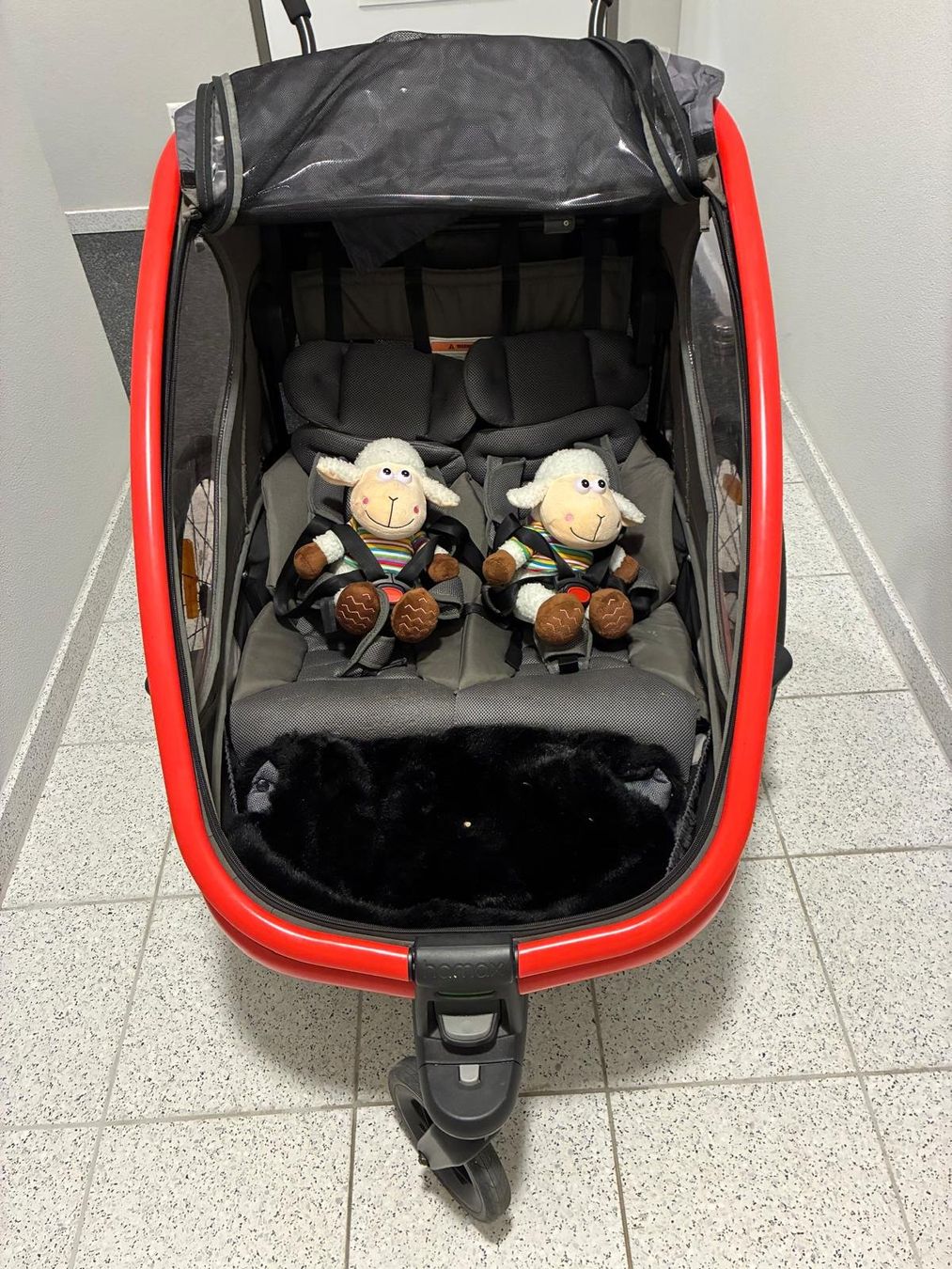 Kinderwagen: HAMAX Zwillings Kinderwagen – Gebraucht aus Gelterkinden von inf_zq7l