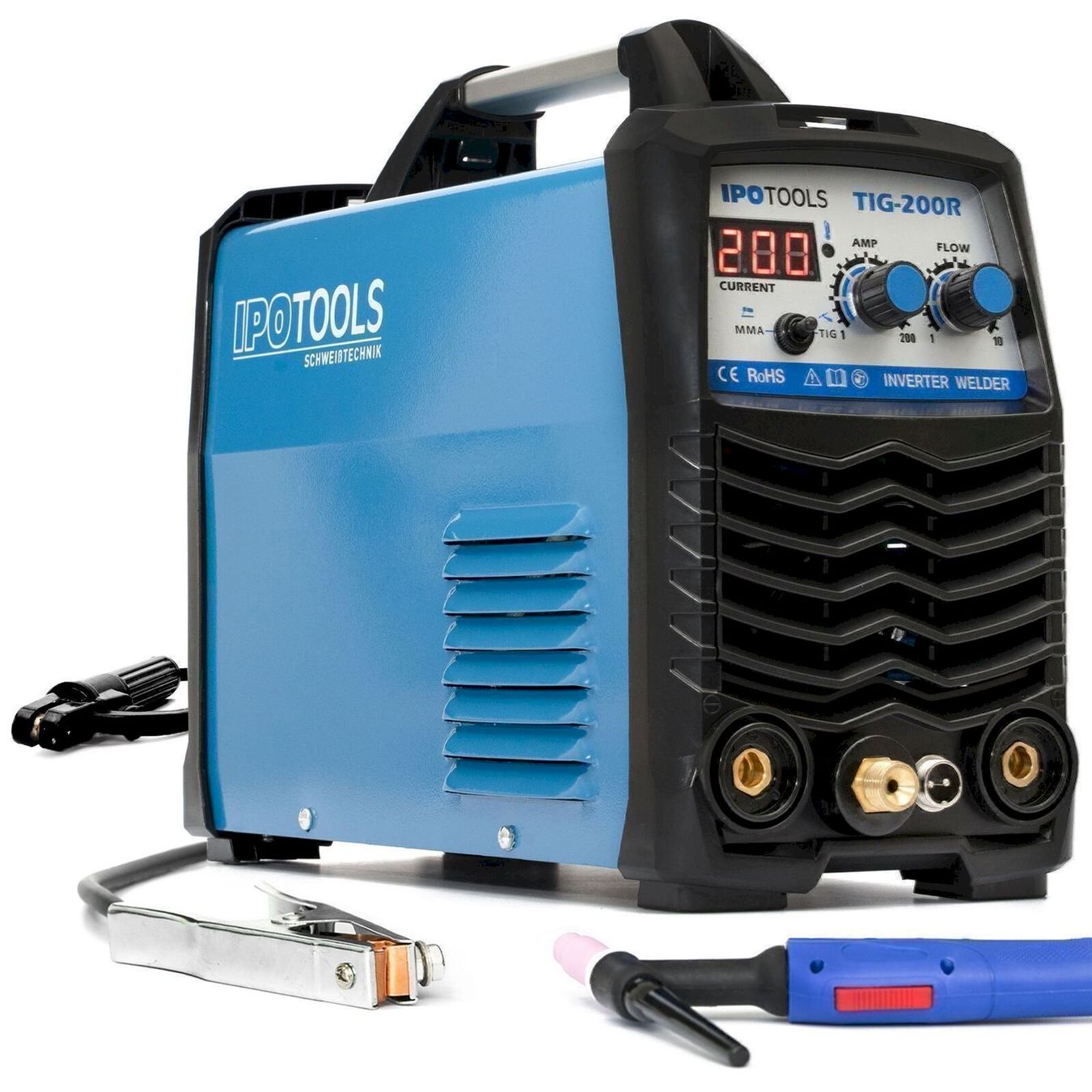 Postes à souder: IPOTOOLS TIG-200R WIG Schweißgerät DC – Neuf avec emballage d'origine à Bottighofen par zaap
