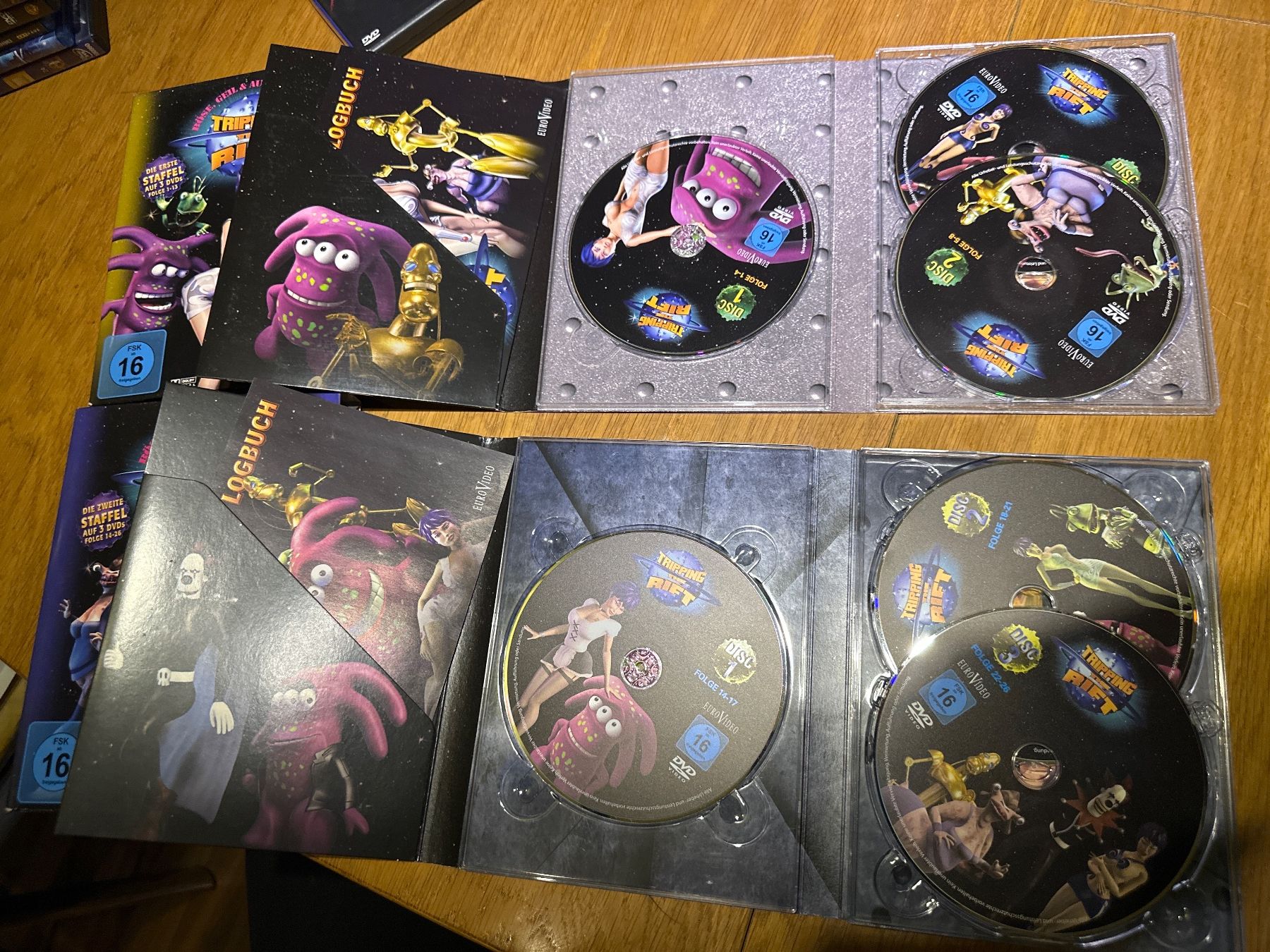 Tous les DVDs: Tripping the Rift staffel 1-3, 6 dvds – D'occasion à Benken ZH par Audi-erich 2