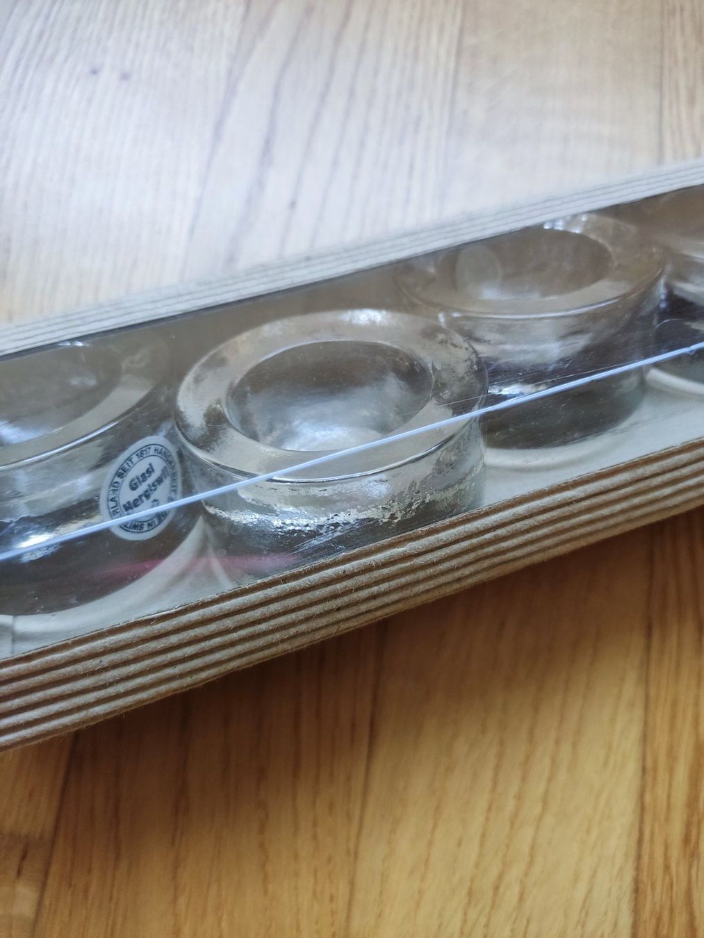 Glasi Hergiswil Sonstiges Geschirr: Anelli-Eierbecher Glasi Hergiswil - Neu – Neu und originalverpackt aus Buchs AG von patiburgener 2