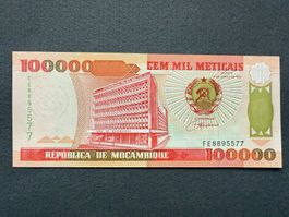 Mosambik 1993 - 100000 Meticais UNC