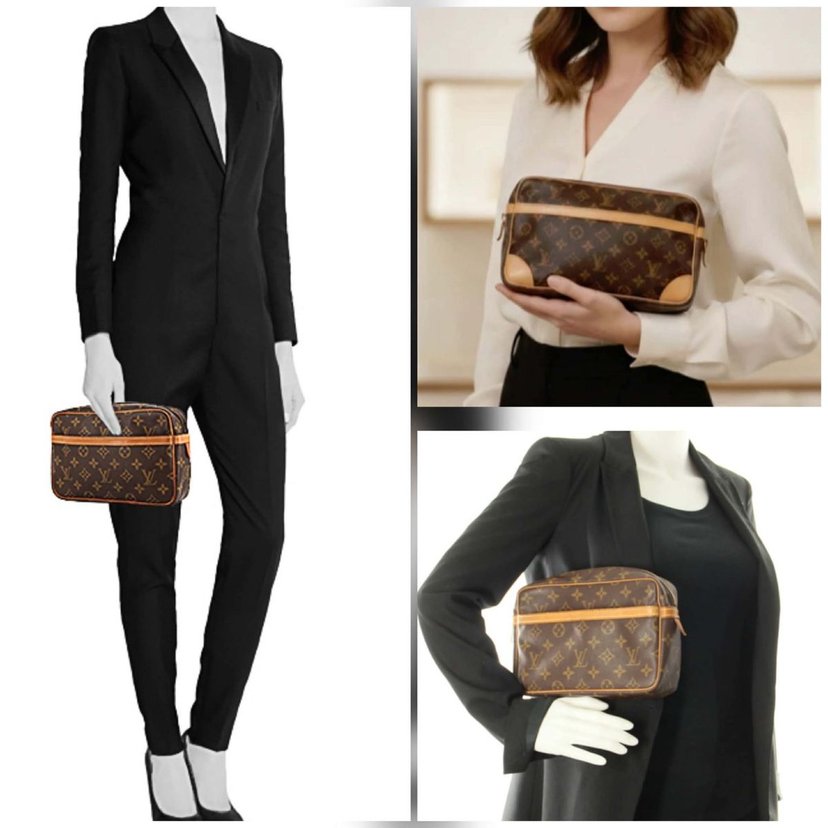 Louis Vuitton Taschen: Louis Vuitton Compiegne 23 cm vintage  – Gebraucht aus Widnau von Pukpan_99 7