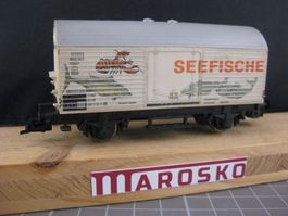 Fleischmann DB Seefische Kühlwagen, ohne OVP, mit Fleischman