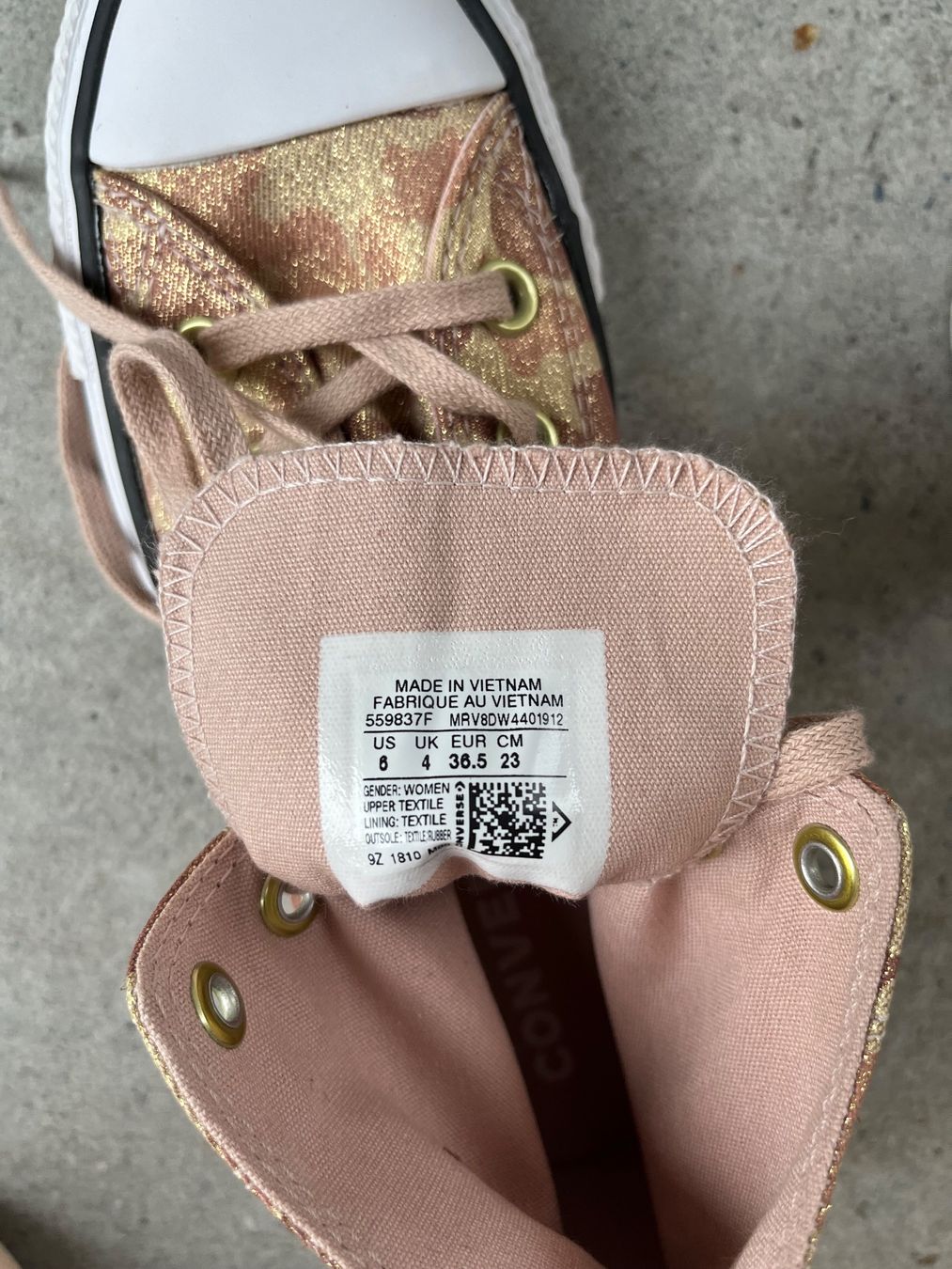 Converse Scarpe da donna: NEU Ungetragene Converse Gr. 36.5 US4 – Nuovo (secondo la descrizione) da Ebmatingen venduto da Londoner18 3
