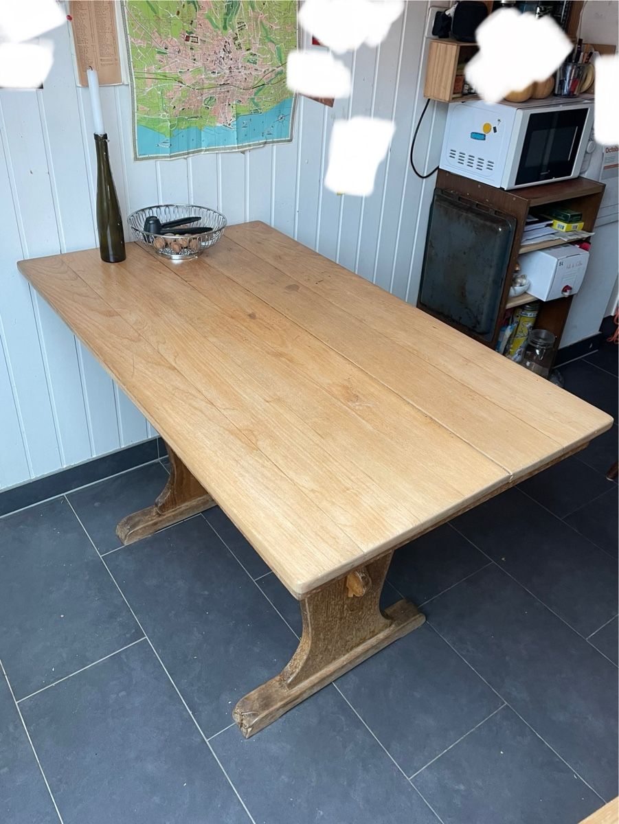Tische: Table cuisine/à manger bois massif – Gebraucht aus Lausanne von Aude_ 1