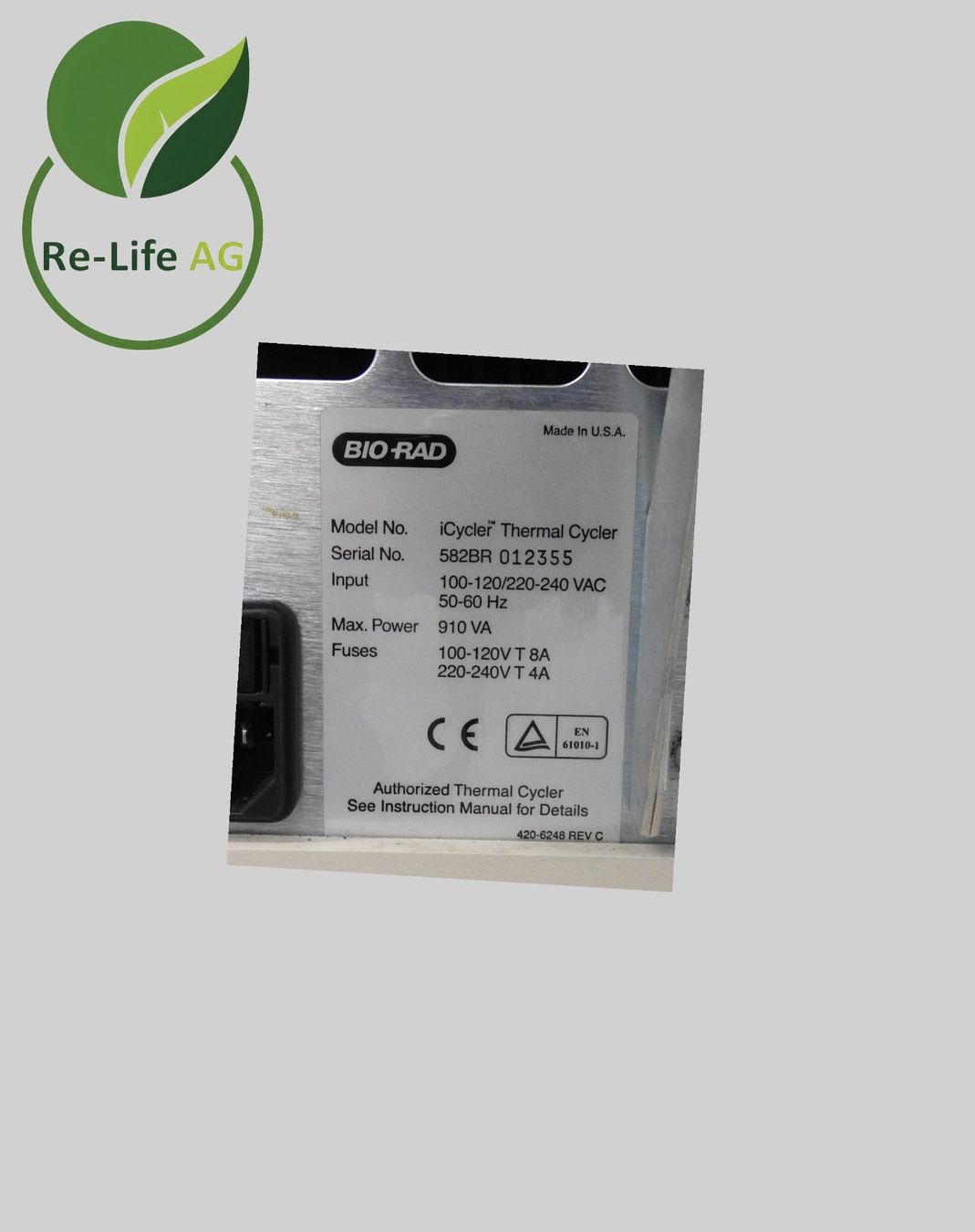 Tutte le macchine: Bio Rad Laboratories iCycler iQ Mark II RT PCR System – Usato da Reinach BL venduto da Re-LifeAG_Labor 8