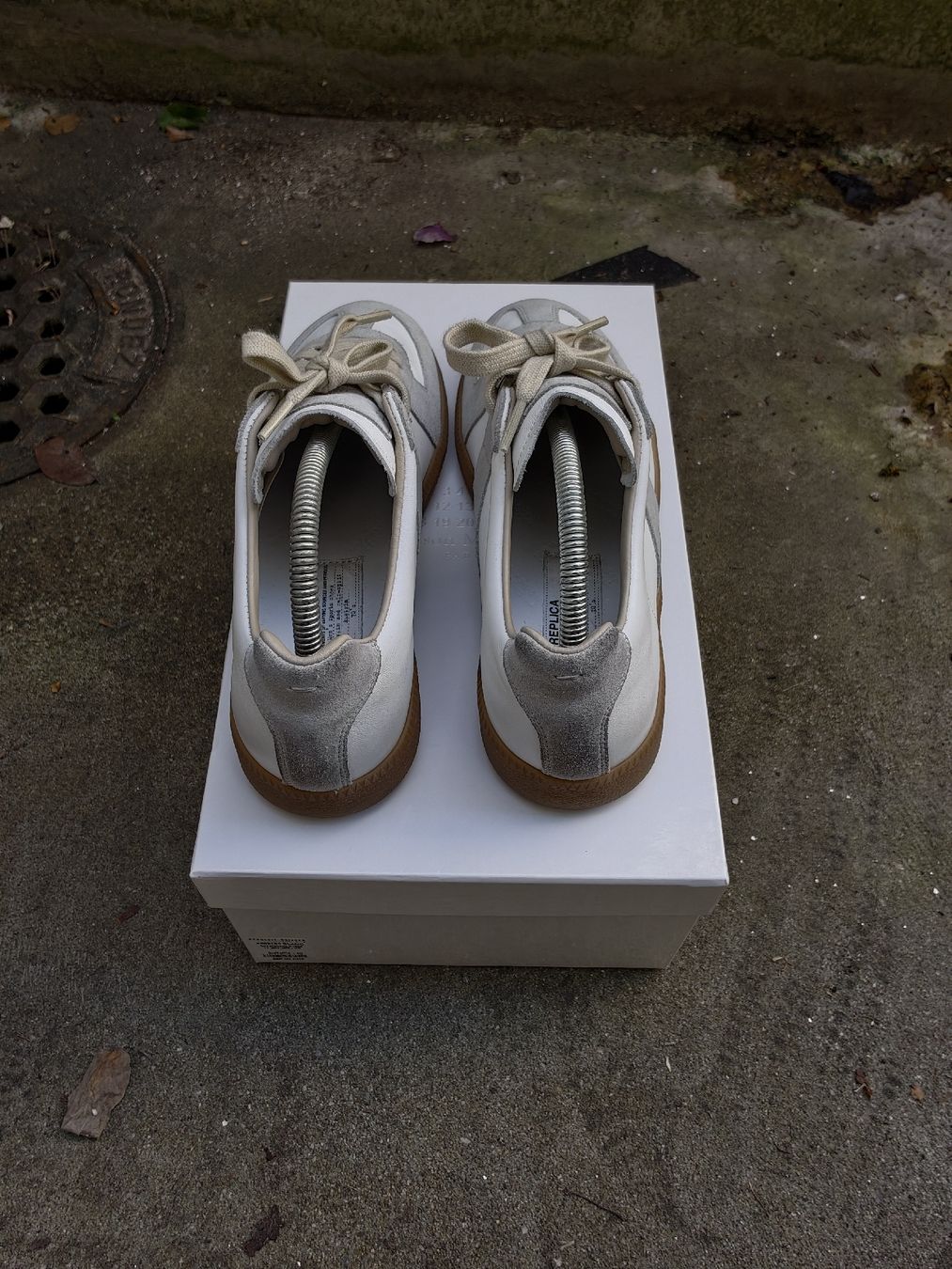 Maison Margiela Scarpe da uomo: Maison Margiela Replica sneaker white – Usato da Herzogenbuchsee venduto da pre_h27s 4