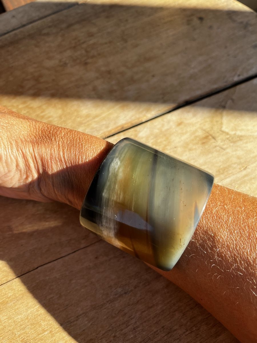 Armbänder & -reifen: Wunderschöne Armspange aus Horn – Gebraucht aus Uettligen von aeraes 6