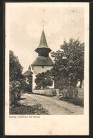 Kyburg, Dorfkirche mit Schloss, gelaufen 1919