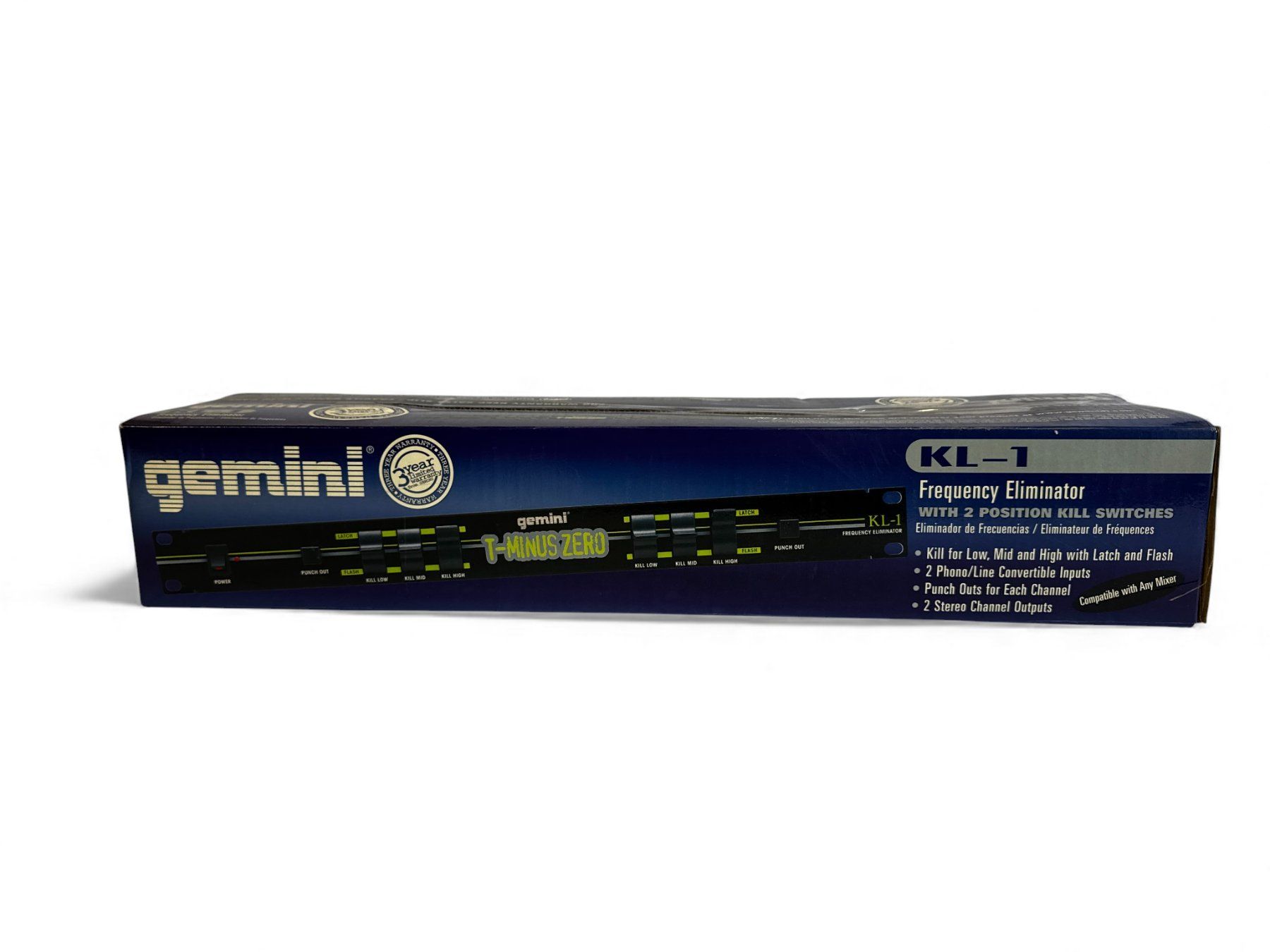 Console di mixaggio: GEMINI KL-1 Frequency Eliminator, KILL- SWITCH (L640) – Nuovo e nell'imballaggio originale da Däniken SO venduto da Profog1 4