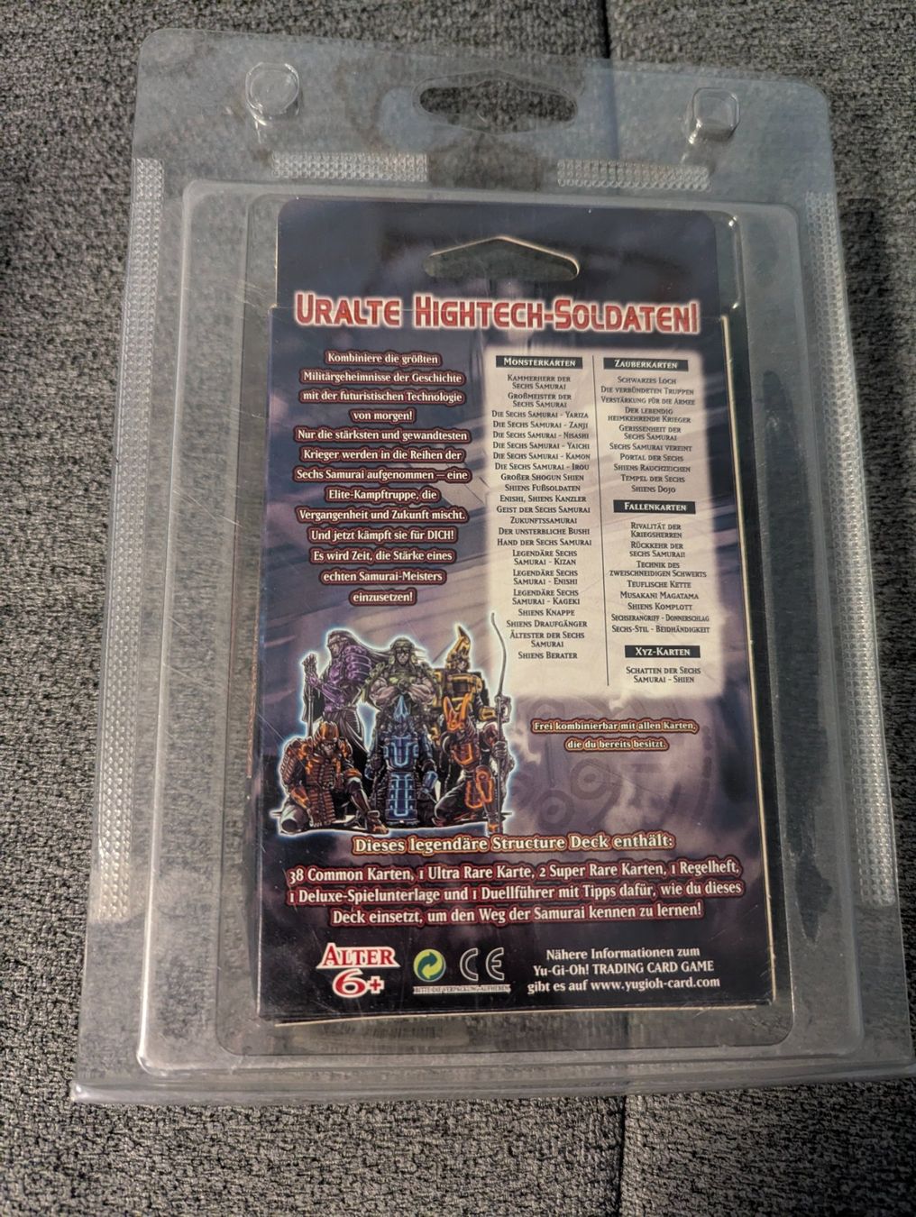 Yugioh Carte collezionabili: Yugioh Samurai Warlords Structure Deck 1. Auflage Sealed OVP – Nuovo e nell'imballaggio originale da Basel venduto da tla_ypl2 1